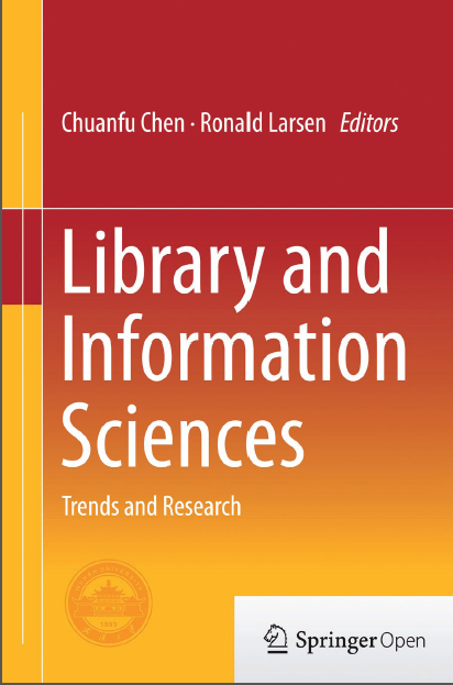 Book cover: Library and information sciences : trends and research
