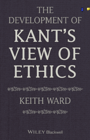 Book cover: The Development of Kant's view of ethics