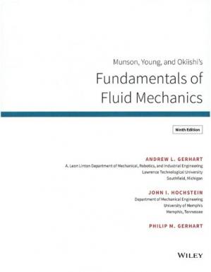 Book cover: Fundamentals of fluid mechanics